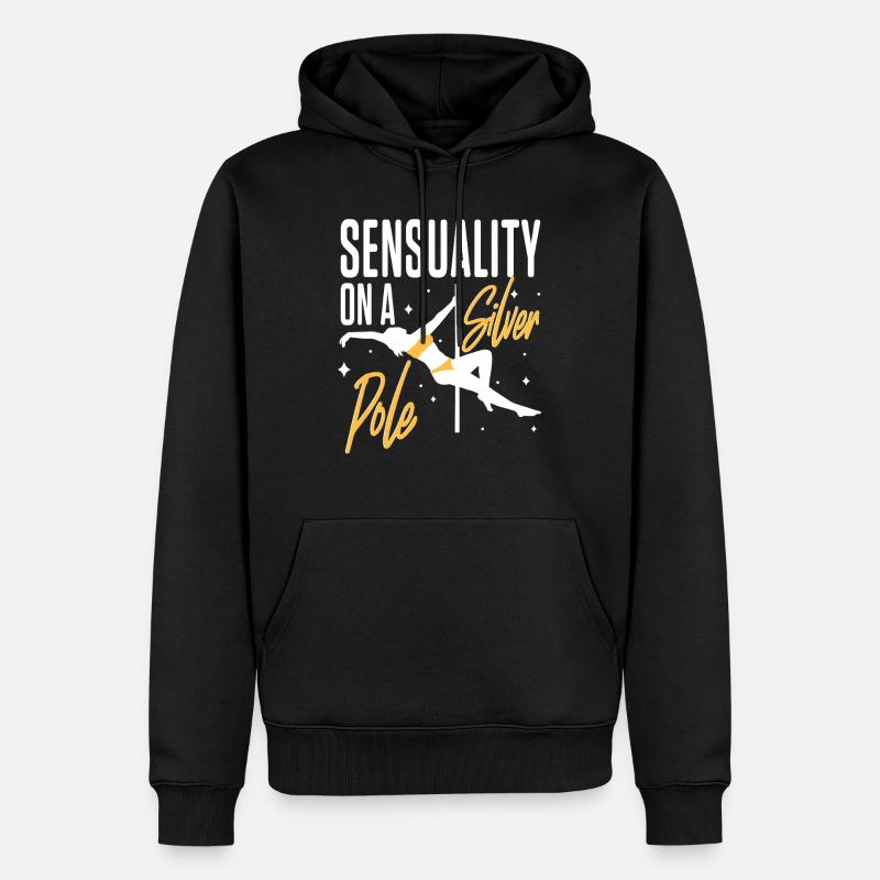 Pole Dancing Poledancing - Männer Premium Bio Hoodie - Schwarz