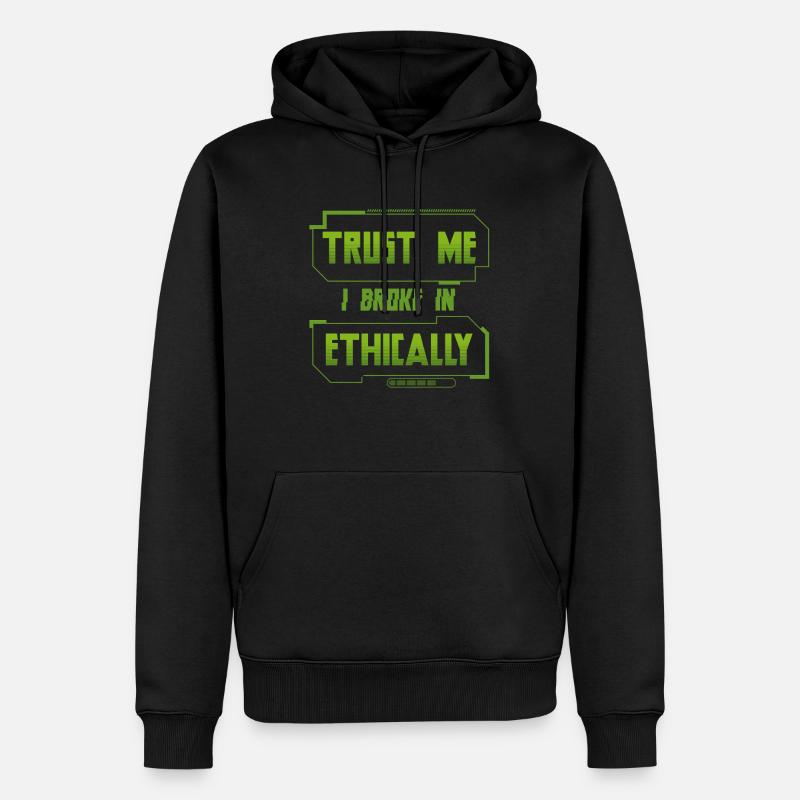 Penetration Tester Pentest Pentester - Sweat à capuche Premium bio Homme - noir