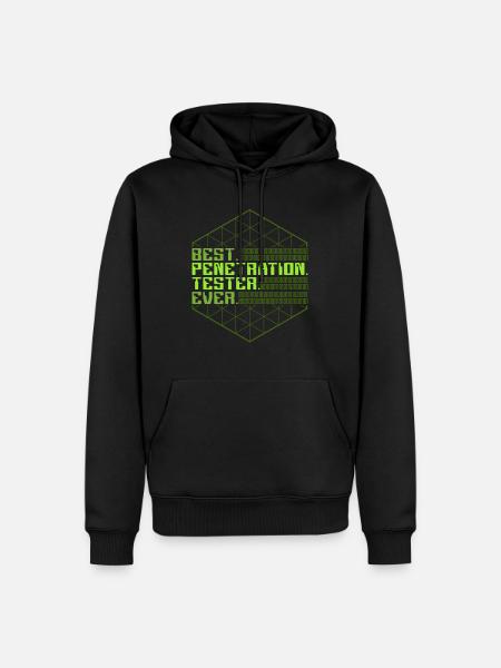 Penetrationstester Pentest Pentester - Männer Premium Bio Hoodie - Schwarz