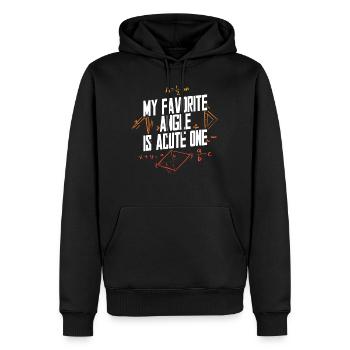 Math Math Math Teacher Math Teacher - Men’s Premium Organic Hoodie - black - Front - Nico (187cm)