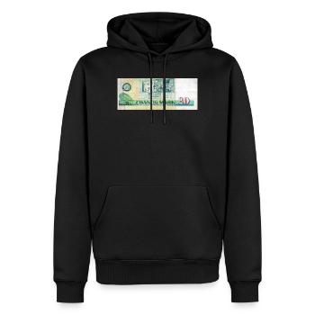 20 mark der ddr - Sweat à capuche Premium bio Homme - noir - Devant - Nico (187cm)
