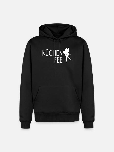 Köchin Koch Küchenfee - Männer Premium Bio Hoodie - Schwarz