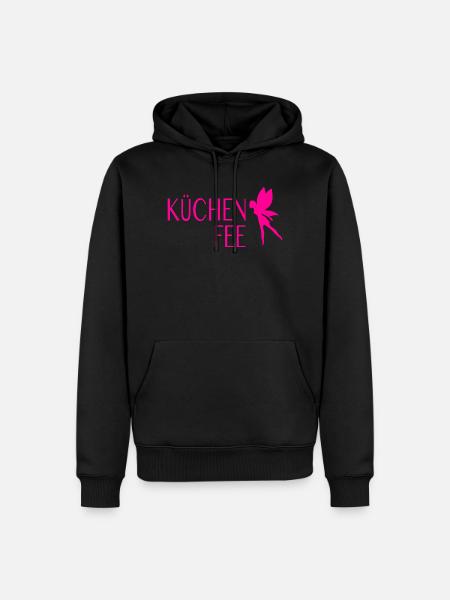 Köchin Küchenfee - Männer Premium Bio Hoodie - Schwarz