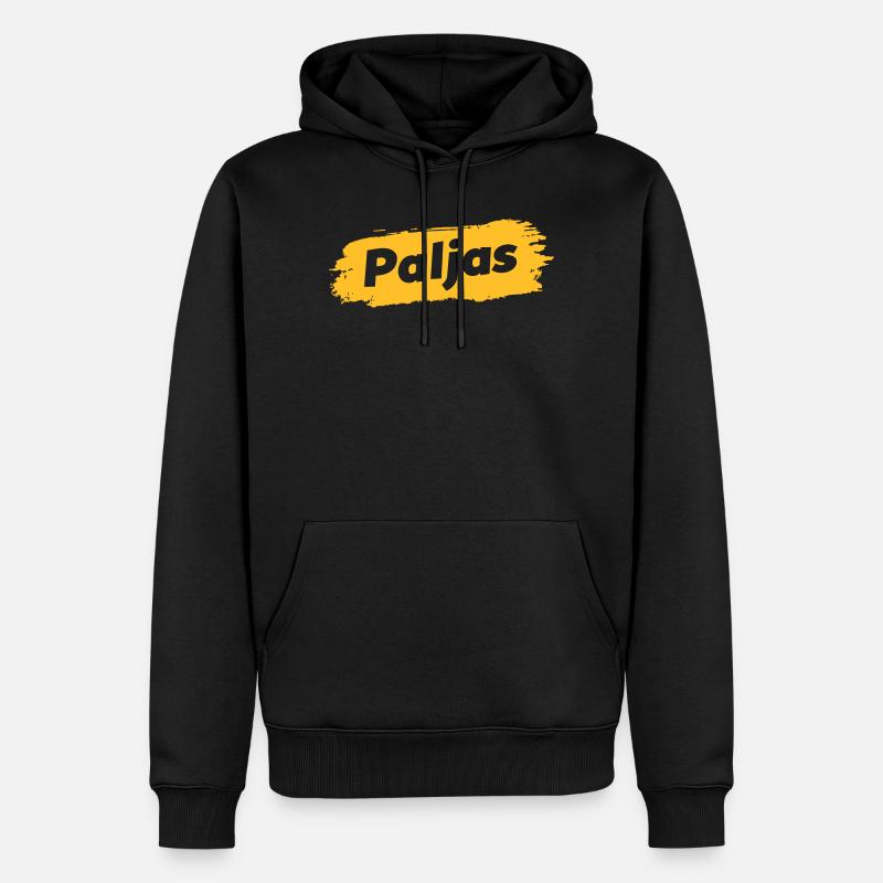 Paljas - Dialecte anversois - Sweat à capuche Premium bio Homme - noir