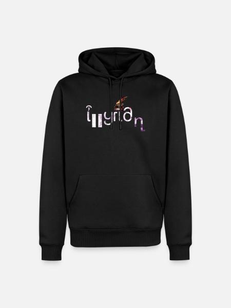Illyrien - Sweat à capuche Premium bio Homme - noir