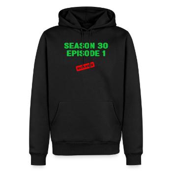 30. Geburtstag lustig - Männer Premium Bio Hoodie - Schwarz - Vorne - Nico (187cm)