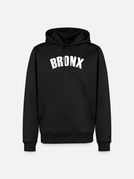 Bronx Shirt - Men’s Premium Organic Hoodie - black