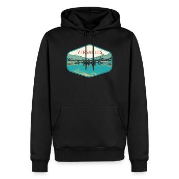 Schloss Versailles, der Wagen des Apollon, Frankreich - Männer Premium Bio Hoodie - Schwarz - Vorne - Nico (187cm)