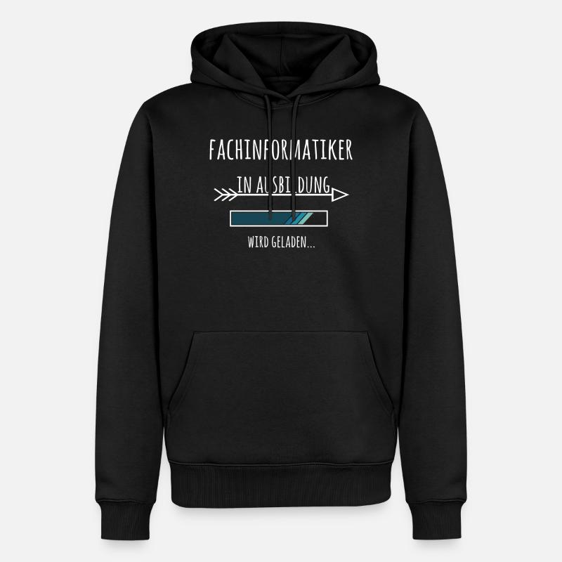 Fachinformatiker Ausbildung Beruf - Männer Premium Bio Hoodie - Schwarz