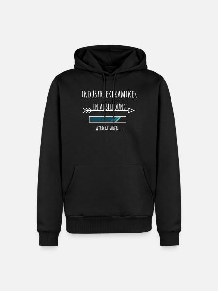 Industriekeramiker Ausbildung Beruf Geschenk - Männer Premium Bio Hoodie - Schwarz