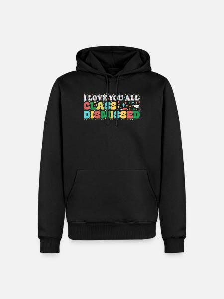 Class Dismissed: Colourful Fun - Men’s Premium Organic Hoodie - black