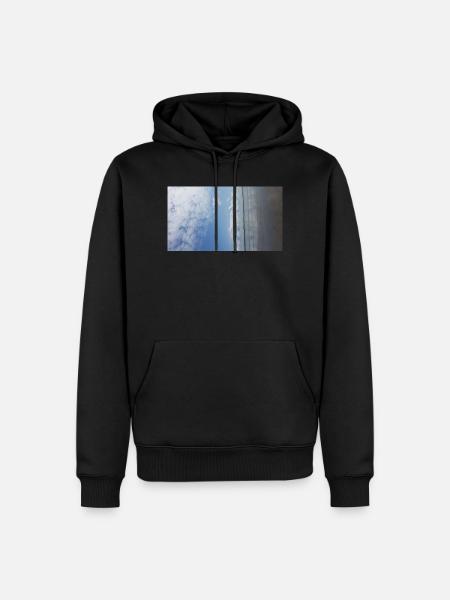 JensJensen - Männer Premium Bio Hoodie - Schwarz