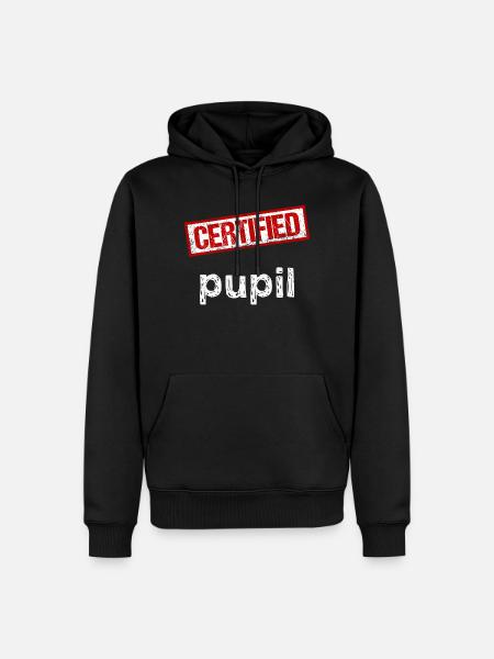 Élève - Sweat à capuche Premium bio Homme - noir