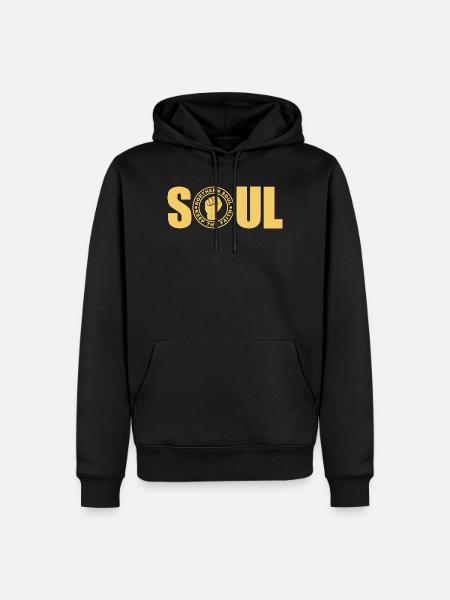 Northern Soul - Keep The Faith - Men’s Premium Organic Hoodie - black