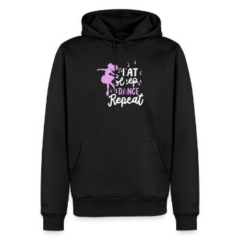 Ballett Tanzen Ballerina - Männer Premium Bio Hoodie - Schwarz - Vorne - Nico (187cm)
