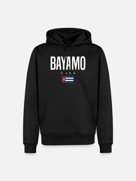 Bayamo Cuba Cubans - Men’s Premium Organic Hoodie - black