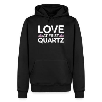 Gestein sammeln Rockhound Gestein Sammler Geologie - Männer Premium Bio Hoodie - Schwarz - Vorne - Nico (187cm)
