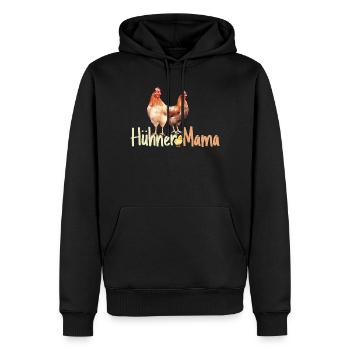 Hühner Mama Muttertag Mutterschaft Mama Elternteil - Männer Premium Bio Hoodie - Schwarz - Vorne - Nico (187cm)
