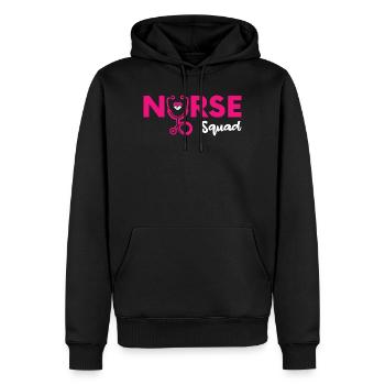 Funny Nurse Gifts Nursing Outfits - Männer Premium Bio Hoodie - Schwarz - Vorne - Nico (187cm)