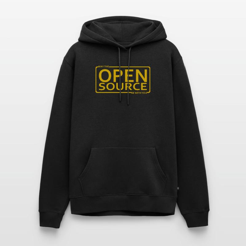 Que l’Open Source soit avec vous Sweat à capuche Premium bio Homme