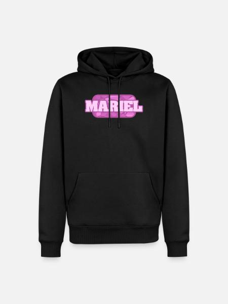 Mariel als Gesundheit - Männer Premium Bio Hoodie - Schwarz
