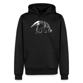 Ameisenbär Tamandua Anteater Große Ameisenbären - Männer Premium Bio Hoodie - Schwarz - Vorne - Nico (187cm)