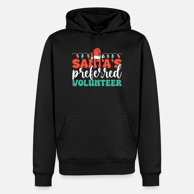 Appréciation du bénévolat Bénévole préféré - Sweat à capuche Premium bio Homme - noir