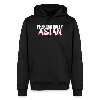 Phenomenally Asian Heritage Empowerment Art - Männer Premium Bio Hoodie - Schwarz - Vorne - Nico (187cm)