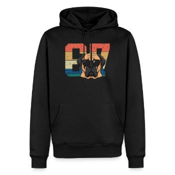 Pride Pup Sunglasses 67 Meme - Sweat à capuche Premium bio Homme - noir - Devant - Nico (187cm)