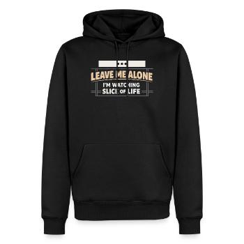 Anime-introvert Weeb Stubenhocker - Männer Premium Bio Hoodie - Schwarz - Vorne - Nico (187cm)