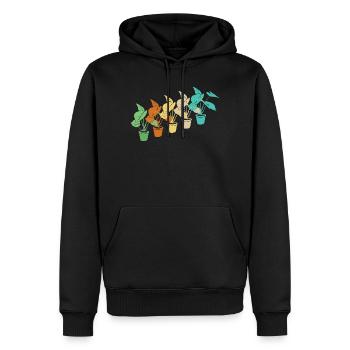 Pflanzenliebhaber Lustiger Garten-humor - Männer Premium Bio Hoodie - Schwarz - Vorne - Nico (187cm)