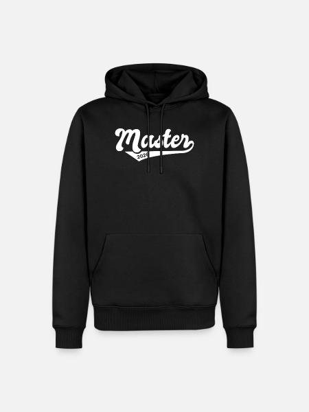 Master's Degree Graduation 2026 - Men’s Premium Organic Hoodie - black