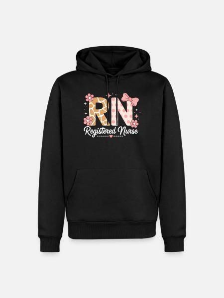 Krankenschwester Sprüche Krankenschwester Geschenk - Männer Premium Bio Hoodie - Schwarz