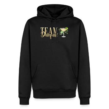 Junggesellinnenabschied Cocktail Team Daiquiri - Männer Premium Bio Hoodie - Schwarz - Vorne - Nico (187cm)