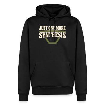 Chimie organique Ochem Ochem Survivant Pré-médecine Chimie - Sweat à capuche Premium bio Homme - noir - Devant - Nico (187cm)