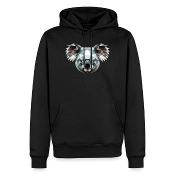Koala Bear Australia Koala Bear Cute Koala Bears - Men’s Premium Organic Hoodie - black - Front - Nico (187cm)