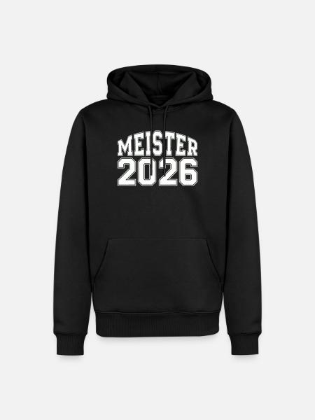 Champion 2026 Logo - Men’s Premium Organic Hoodie - black
