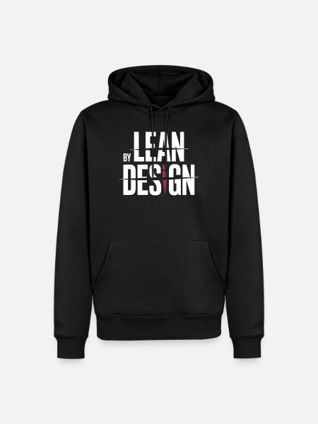 Schnittsaison Bei Reduziertem Kaloriendefizit - Männer Premium Bio Hoodie - Schwarz