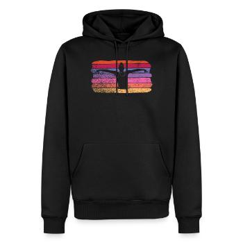 Artistic Swim Team Synchronschwimmen - Männer Premium Bio Hoodie - Schwarz - Vorne - Nico (187cm)