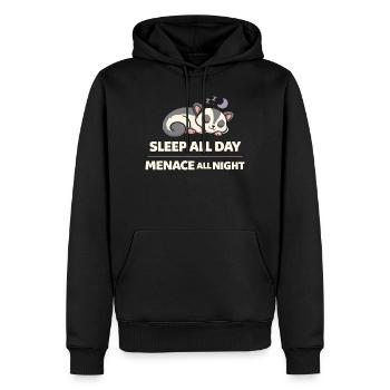 Sugar Glider Mom Exotischer Haustierliebhaber - Männer Premium Bio Hoodie - Schwarz - Vorne - Nico (187cm)