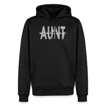 Stolze Wrestling-Tante Sportarten - Männer Premium Bio Hoodie - Schwarz - Vorne - Nico (187cm)