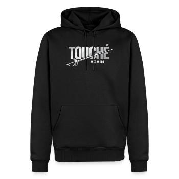 Fencing Fencing Fencing Athlete Fencing Club Sports - Men’s Premium Organic Hoodie - black - Front - Nico (187cm)