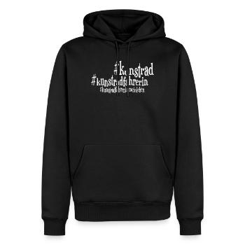 Kunstrad, Kunstradfahren, Hallenradsport - Männer Premium Bio Hoodie - Schwarz - Vorne - Nico (187cm)