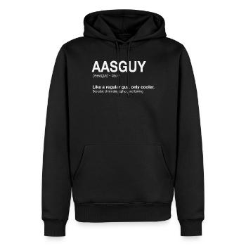 AAS Guy Atomabsorptionsspektrometrie Analytik - Männer Premium Bio Hoodie - Schwarz - Vorne - Nico (187cm)