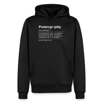 Polarography Voltammetry Chemistry - Men’s Premium Organic Hoodie - black - Front - Nico (187cm)