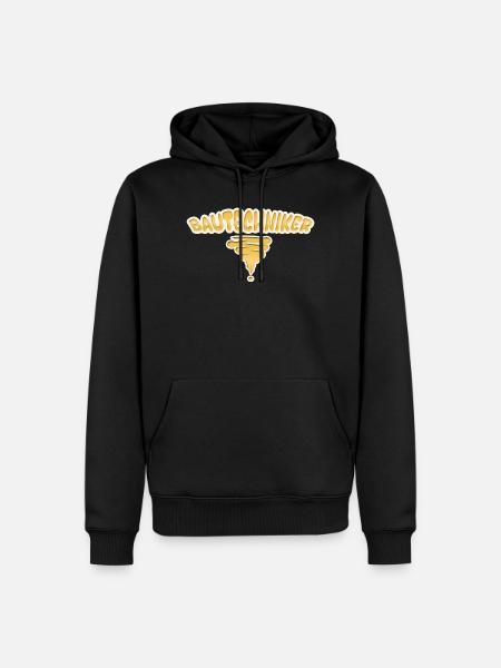 Geschenk für Bautechniker - Männer Premium Bio Hoodie - Schwarz