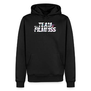 Mallorca Team Filmriss Party JGA Partycrew Malle - Männer Premium Bio Hoodie - Schwarz - Vorne - Nico (187cm)