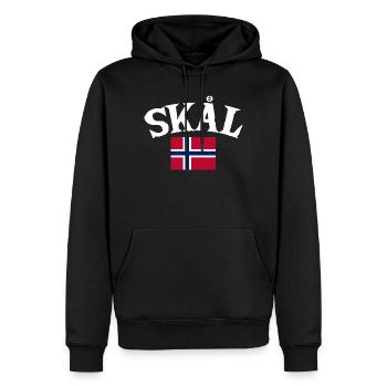 Norway Vacation Norge Fjords Travel Scandinavian - Männer Premium Bio Hoodie - Schwarz - Vorne - Nico (187cm)