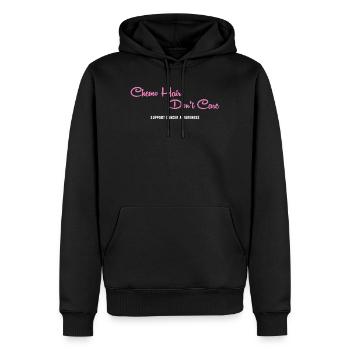 Cancer du poumon Cancer survivant du cancer Cancer Est une odeur - Sweat à capuche Premium bio Homme - noir - Devant - Nico (187cm)