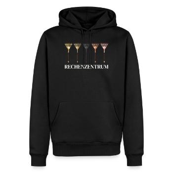 Rechenzentrum Gärtner Garten Gartenarbeit - Männer Premium Bio Hoodie - Schwarz - Vorne - Nico (187cm)